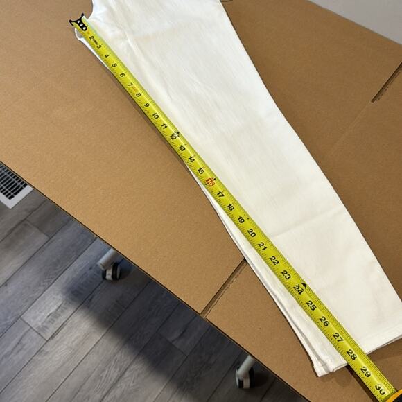 NWT J. Crew White maternity jean in signature stretch Slim Fit Full Length BR173 - Picture 13 of 14